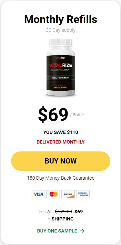 VitalRIZE Buy 1 Bottle