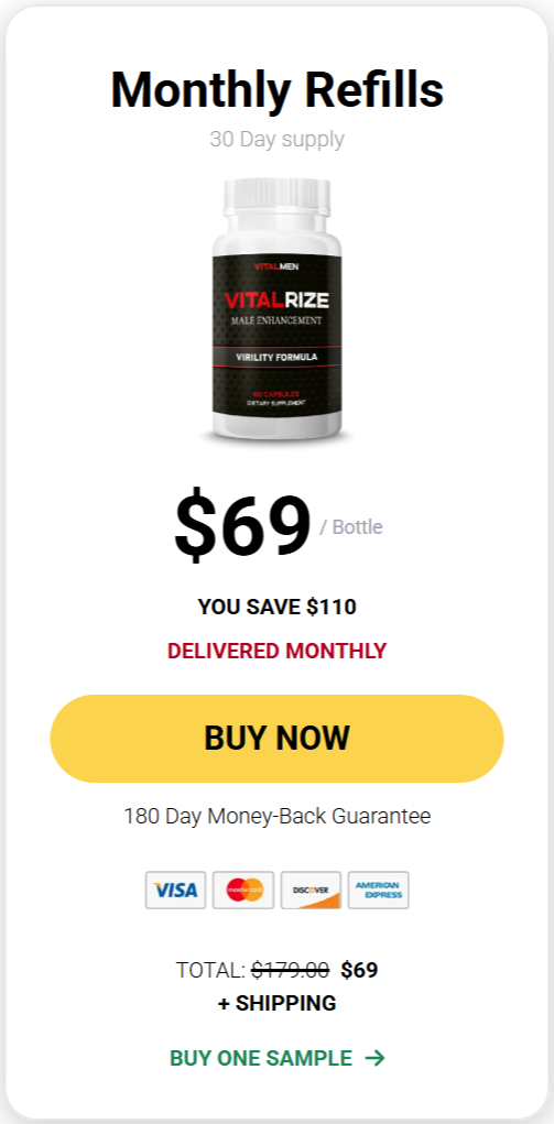 VitalRIZE Buy 1 Bottle